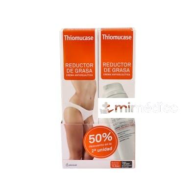 THIOMUCASE DUPLO CREAM WOMAN 2X200ML. ALMIRALL
