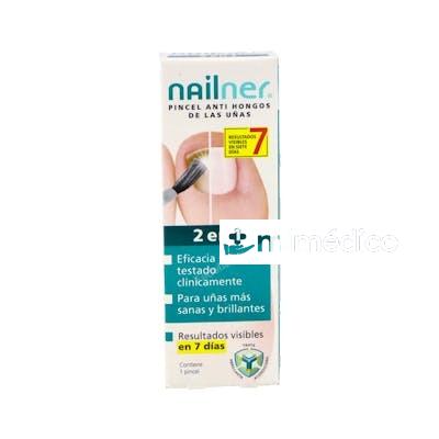 NAILNER PINCEL 2 EN 1 ANTIHONGOS 5ML. REVA-HEALTH