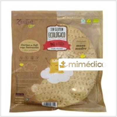 BASE DE PIZZA  MASA MADRE 370GR. BIO SG VEGAN ZEALIA