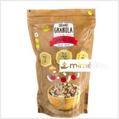 GRANOLA DE ARANDANOS Y COCO 300GR. BIO SG VEGAN ZEALIA
