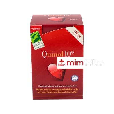 QUINOL 10 100MG. 90PERLAS CIEN POR CIEN NATURAL