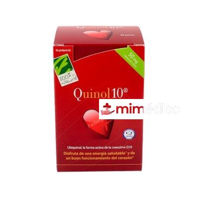 QUINOL 10 50MG. 90CAP. CIEN POR CIEN NATURAL