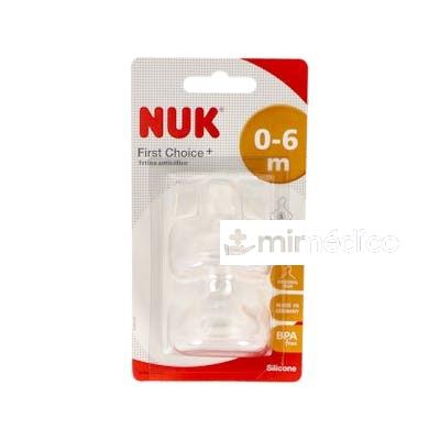 TETINA FC+ 0-6 S SILICONA 2UD. NUK