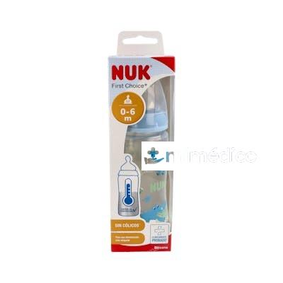 BIBERON FC+ PP TC 0-6 M SILICONA 300ML. NUK