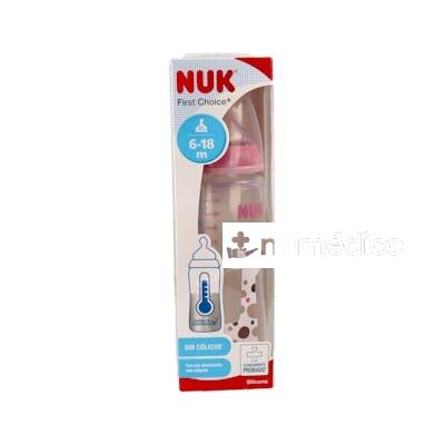 BIBERON FC+ PP TC 6-18 XL SILICONA 360ML. NUK