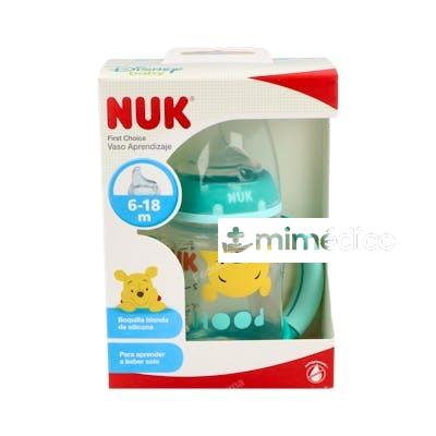 ENTRENA WINNIE FC PP TC 6-18 SILICONA 150ML. NUK