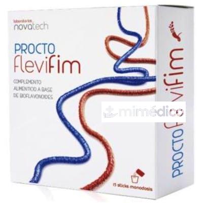 PROCTOFLEVIFIM 15STICKS NOVATECH