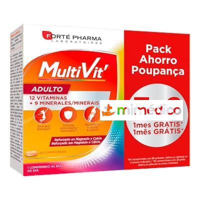 MULTIVIT ADULTO 84COMP. FORTE PHARMA