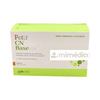 PETIT CN BASE SABOR NARANJA 30SBRS. LCN