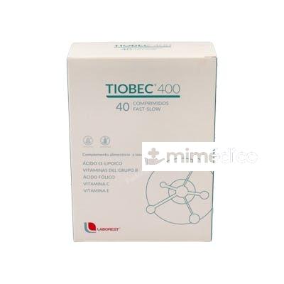 TIOBEC 400 40COMP. URIACH MEDICAL