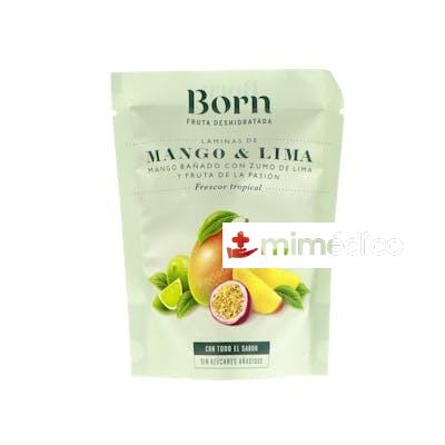 MANGO Y LIMA LAMINAS DESHIDRATADAS 40GR. ECO BORN
