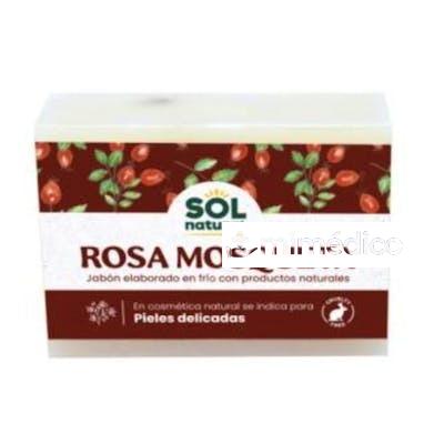 JABON EN PASTILLA DE ROSA MOSQUETA 100GR. SOLNATURAL