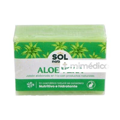 JABON EN PASTILLA DE ALOE VERA 100GR. SOLNATURAL
