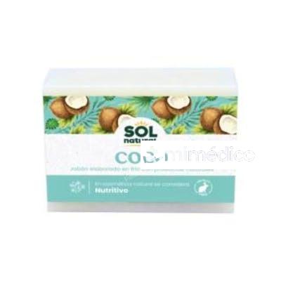 JABON EN PASTILLA DE COCO 100GR. SOLNATURAL