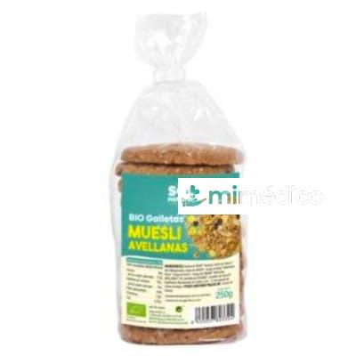 GALLETAS DE MUESLI Y AVELLANAS  250GR. SOLNATURAL