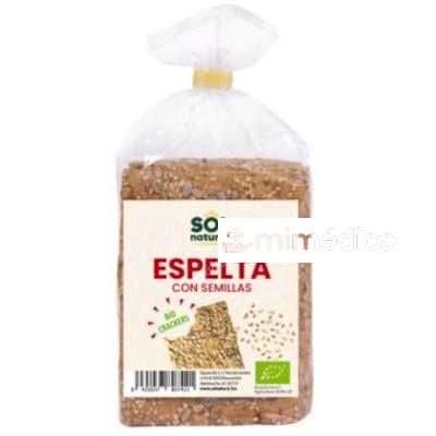 CRACKERS DE ESPELTA SEMILLAS 200GR. SOLNATURAL