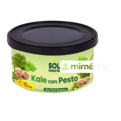 PATE DE KALE  CON PESTO 125GR. BIO SOLNATURAL