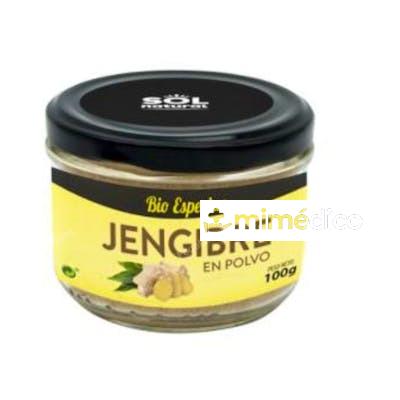 JENGIBRE EN POLVO 100GR. BIO SOLNATURAL