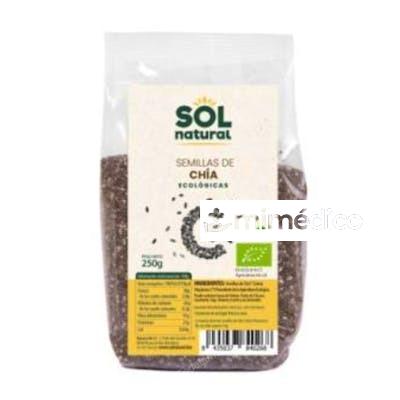 SEMILLAS DE CHIA  250GR. BIO SOLNATURAL
