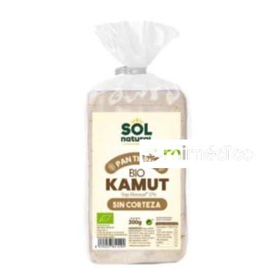 PAN DE MOLDE DE KAMUT SIN CORTEZA 300GR. BIO SOLNATURAL