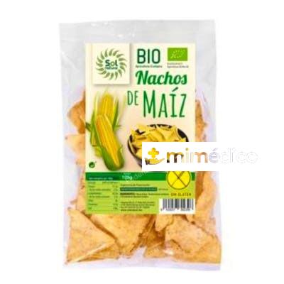 NACHOS DE MAIZ NATURAL 125GR. BIO SG SOLNATURAL