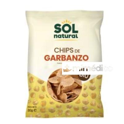CHIPS DE GARBANZOS 80GR. BIO SOLNATURAL