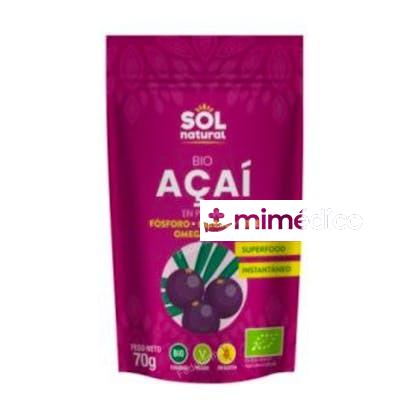 AÇAI EN POLVO 70GR. BIO SOLNATURAL
