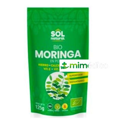 MORINGA EN POLVO 125G. BIO SOLNATURAL