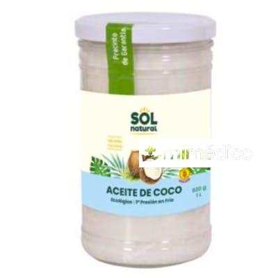 ACEITE DE COCO VIRGEN EXTRA FAMILIAR 1L. BIO SOLNATURAL