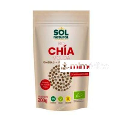 SEMILLAS DE CHIA MOLIDAS 200GR. BIO SOLNATURAL