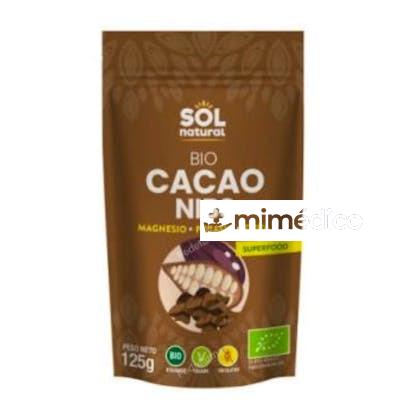 CACAO NIBS 125GR. BIO SOLNATURAL