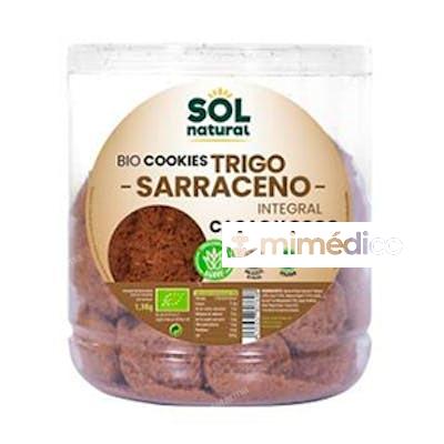 GALLETAS DE TRIGO SARRACENO COCO CACAO BOTE 1,3KG. SOLNATURAL