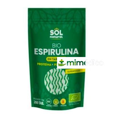 ESPIRULINA 200COMP. BIO SOLNATURAL