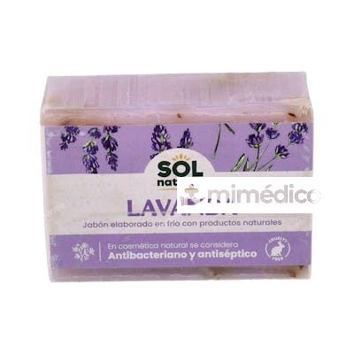 JABON EN PASTILLA DE LAVANDA 100GR. SOLNATURAL