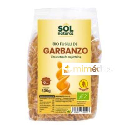 FUSILLI GARBANZOS 300GR. SOLNATURAL