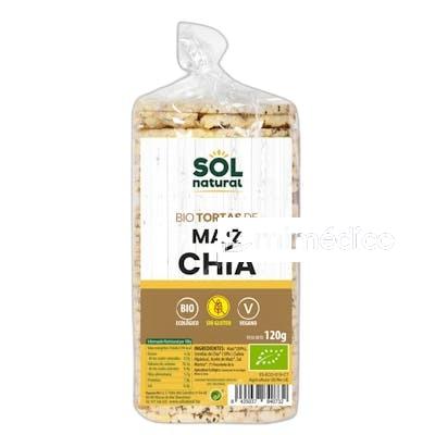 TORTAS DE MAIZ CON CHIA. BIO SG SOLNATURAL