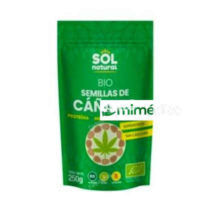 SEMILLAS DE CAÑAMO PELADAS BIO 250GR. SOLNATURAL