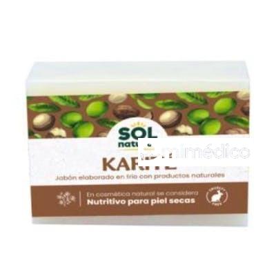 JABON EN PASTILLA DE KARITE 100GR. SOLNATURAL