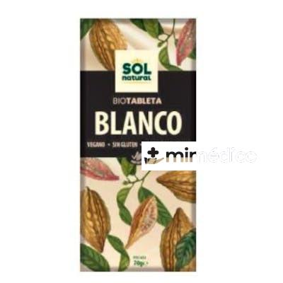 CHOCOLATE BLANCO 70GR. BIO SG VEGAN  SOLNATURAL