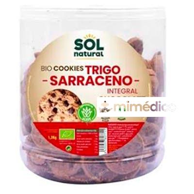 COOKIES DE TRIGO SARRACENO Y CHOCOLATE 1,3KG. BIO SOLNATURAL