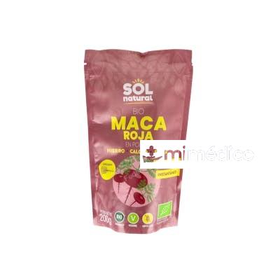 MACA ROJA EN POLVO 200GR. BIO SOLNATURAL