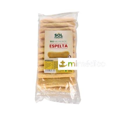 MELINDROS DE ESPELTA 200GR. BIO SOLNATURAL