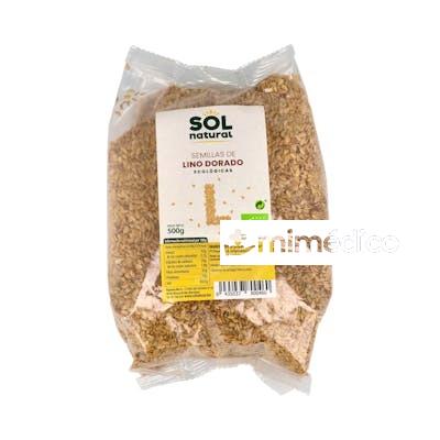 SEMILLAS DE LINO DORADO 500GR. BIO SOLNATURAL