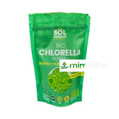 CHLORELLA POLVO 125GR. BIO SOLNATURAL