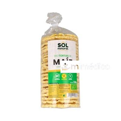 TORTAS DE MAIZ 120GR. BIO SG SOLNATURAL