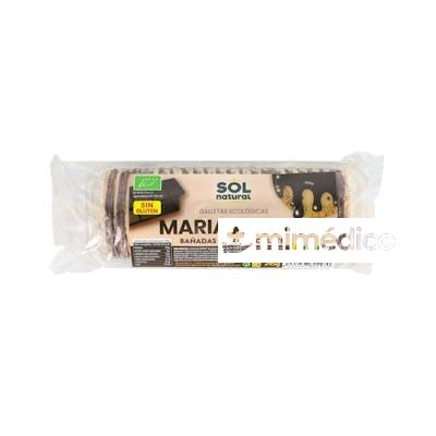 GALLETAS DE AVENA MARIA BAÑADAS DE CHOCO 200GR SIN GLUTEN SOLNATURAL