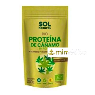 PROTEINA DE CAÑAMO 250GR. BIO VEGAN SIN GLUTEN SOLNATURAL