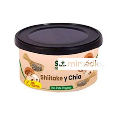 PATE DE SHIITAKE-CHIA 125GR. BIO SIN GLUTEN VEGAN SOLNATURAL