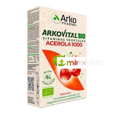 ARKOVITAL ACEROLA 1000 30COMP. ARKOPHARMA