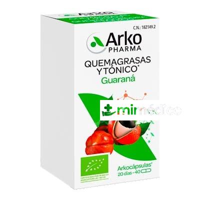 GUARANA 40ARKOCAPSULAS. BIO ARKOPHARMA
